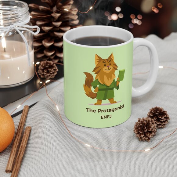 MBTI ENFJ Cat Mugs - Picture 1 of 6